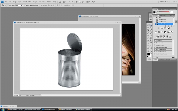 Creation of Canned Good: Step 2